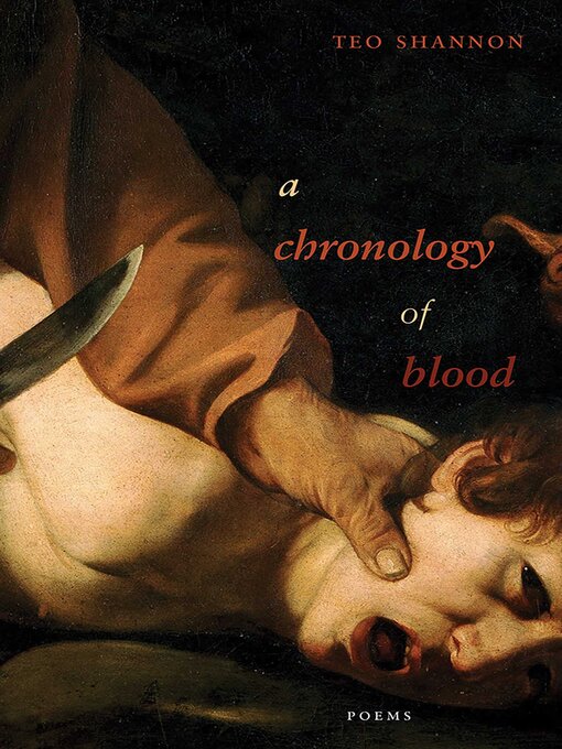 Cover image for A Chronology of Blood